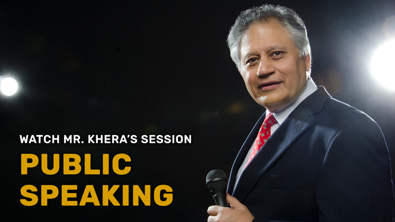 Shiv Khera Public Speaking Session