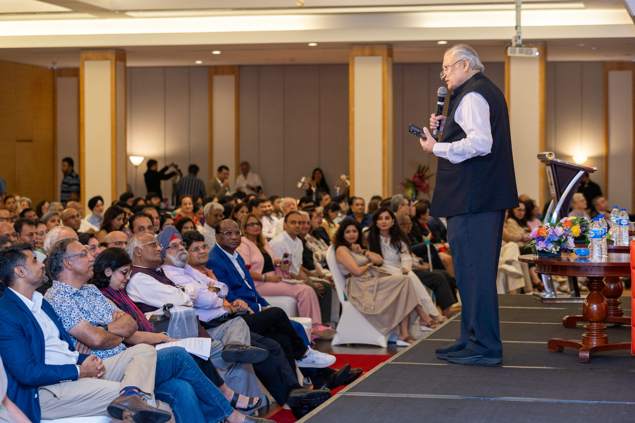 Mr. Shiv Khera Addressing people